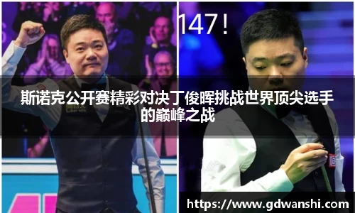 斯诺克公开赛精彩对决丁俊晖挑战世界顶尖选手的巅峰之战